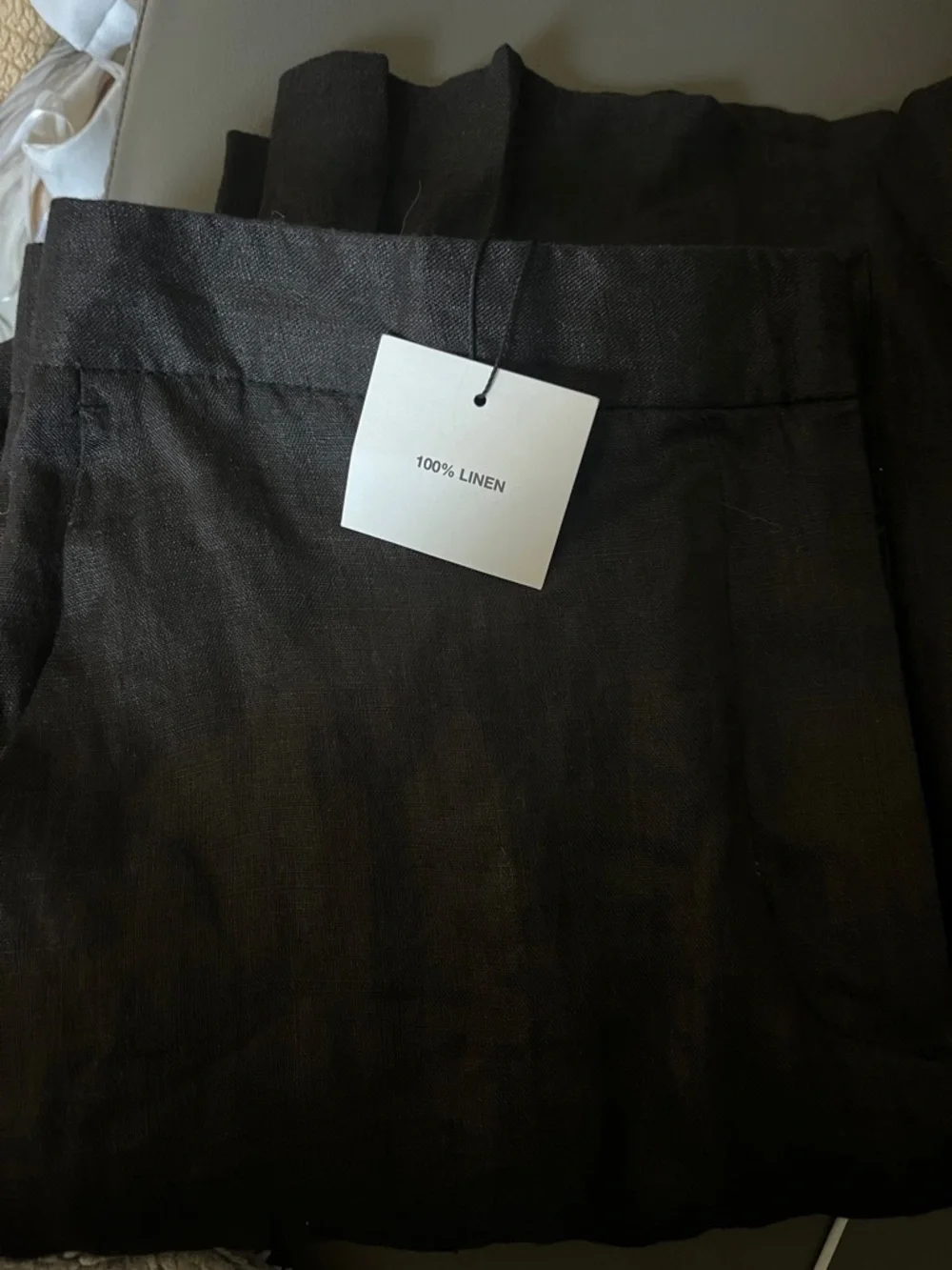 NWT ZARA 100% LINEN WIDE PANTS  🚨FIRM PRICE NO DISCOUNT